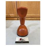 Vintage Orange Ericonfon 'Cobra' Telephone