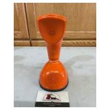 Vintage Orange Ericonfon 'Cobra' Telephone
