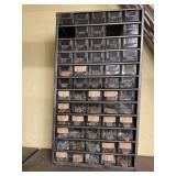 Hardware organizer with hardware