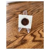 1847 braided hair large one cent piece