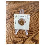 1914 Indian Head 2 1/2 gold