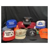 Collection of hats