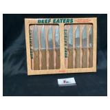 Beef eaters steak knifes