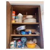 Contents of cupboard