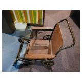 Vintage wooden cart