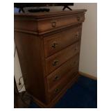 Chest of drawers, 38 inches wide 48 inches tall