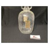 Vintage glass bottle for Colson shampoo