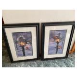 Set a two cardinal prints