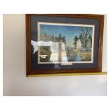 Larry Zach, print old rivals Whitetail