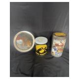 3- collector tins