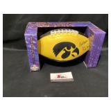 Iowa Hawkeye Football , signed by Kirk Frantz