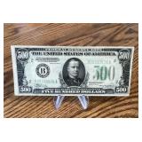 Federal Reserve Note 500 series 1934 A