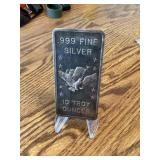 10  Troy ounces of .999 fine silver