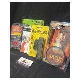 Assorted turkey calls and other miscellaneous