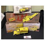 Assorted diecast Kent feed trucks
