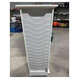 Heavy merchandising display stand