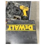 DeWalt drill and case of junk wire