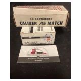 45 caliber  ammo