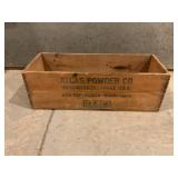 Wood atlas ammo box