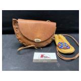 Leather pouches