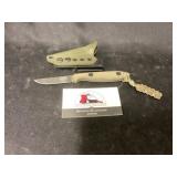 Esee Damascus knife
