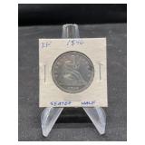 1846 Seated Quarter