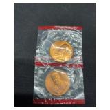 2 Lydon Johnson Mint Medals
