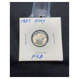 1927 Mercury Dime UNC