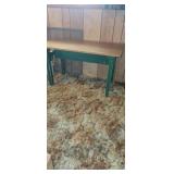 Wooden bench
