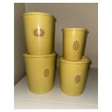 Vintage Tupperware canisters