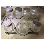 Hoosier cabinet spice rack