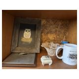 Hitchcock house mug, owl decor
