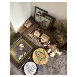 Religious and misc wall hangings