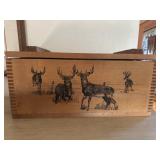 Wooden ammo box