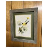 Needlepoint bird art