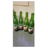 Vintage mountain dew glass bottles