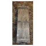 Vintage military wooden ammunition crate