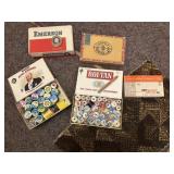 Thread, cigar boxes, misc