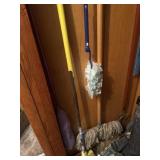 Broom, dry mop, duster