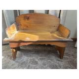 Small wooden childï¿½s bench