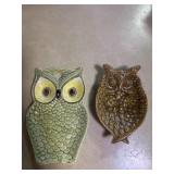 Owl spoon rests