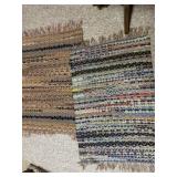 Vintage weaved rugs