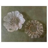 Pick depression glass plate and bowl