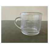 Vintage glass measuring cup