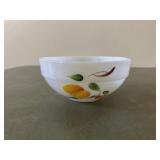 Fire king hand painted bowl