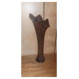 Fenton glass vase