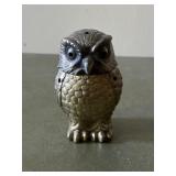 Brass owl incense burner