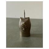 Brass owl snuffer