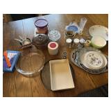 Glassware and misc