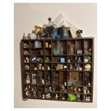 Vintage typewriter tray with lots of trinkets